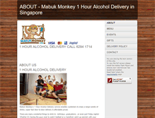 Tablet Screenshot of mabukmonkey.com